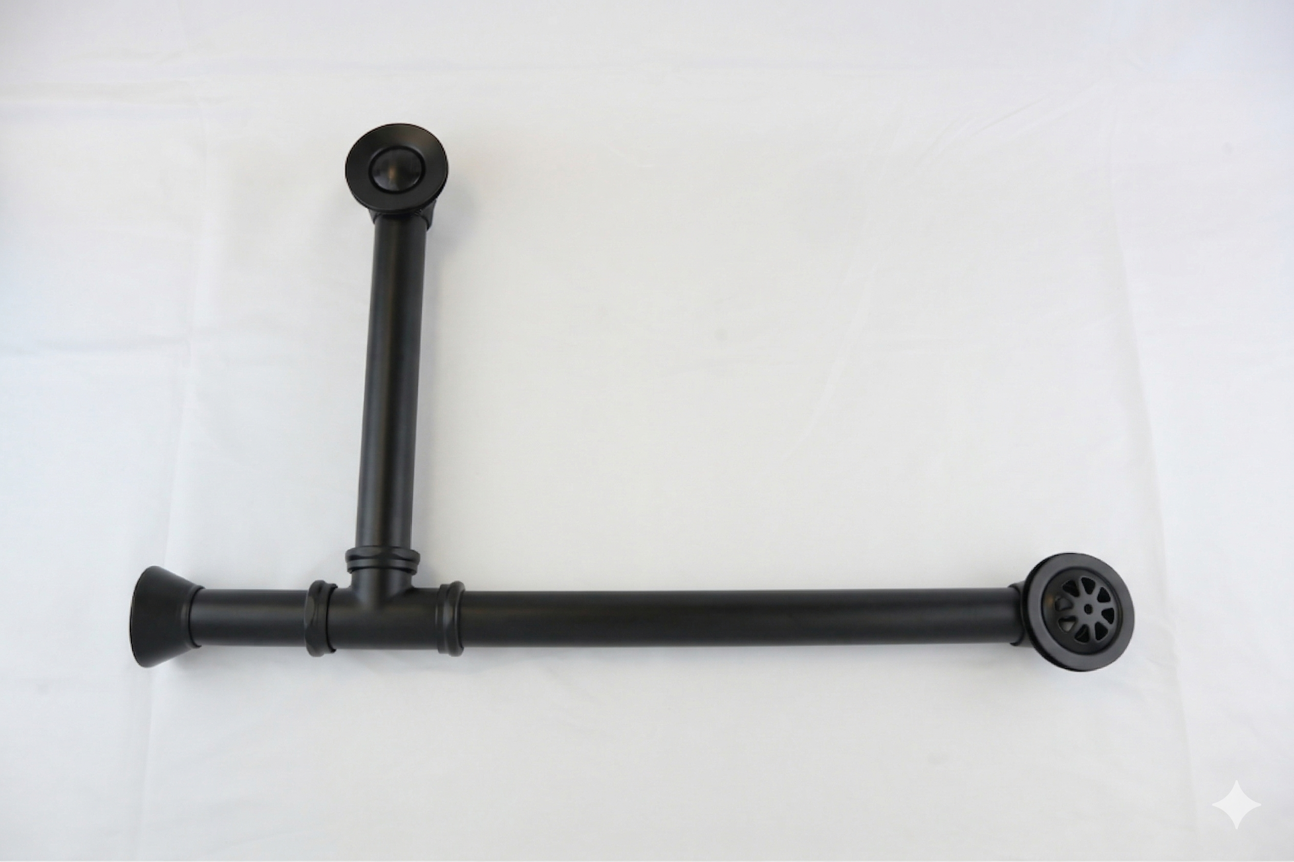 P0007 Chain & Stopper, Lift & Turn, or Toe Touch Waste & Overflow Tub Drain Oil Rubbed Bronze Toe Touch - Bathtub Components