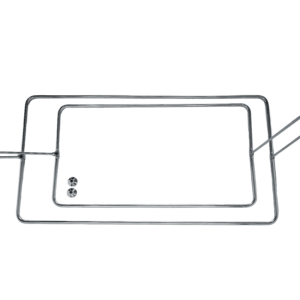 Strom Living Enclosure with Rectangular Shower Ring and 12" Wall Brace