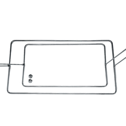 Strom Living Enclosure with Rectangular Shower Ring and 12" Wall Brace