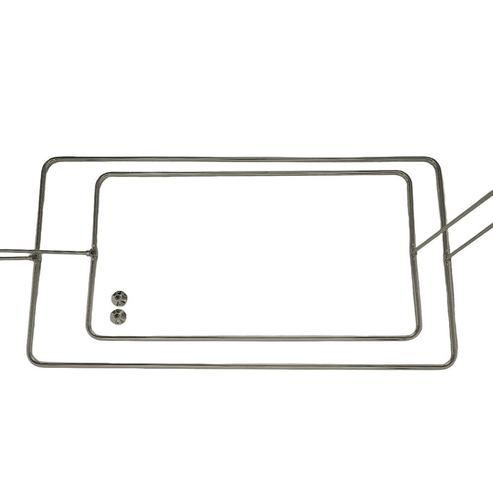 Strom Living Enclosure with Rectangular Shower Ring and 12" Wall Brace