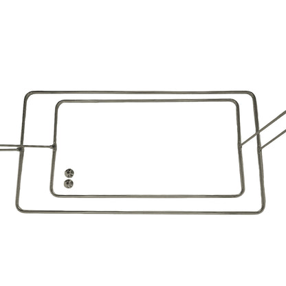 Strom Living Enclosure with Rectangular Shower Ring and 12" Wall Brace