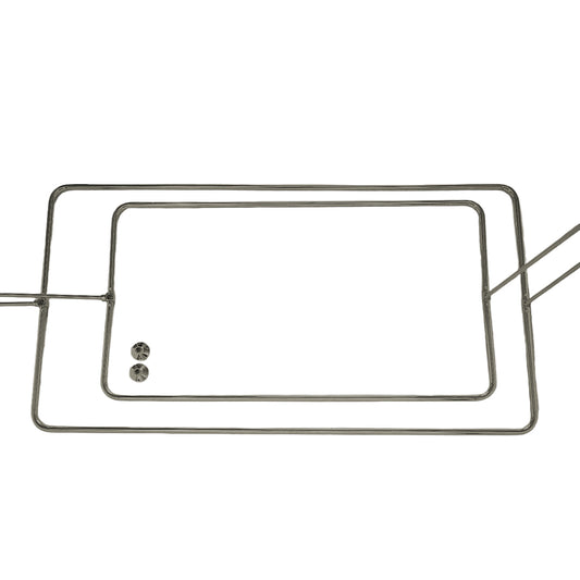 Strom Living Enclosure with Rectangular Shower Ring and 12" Wall Brace