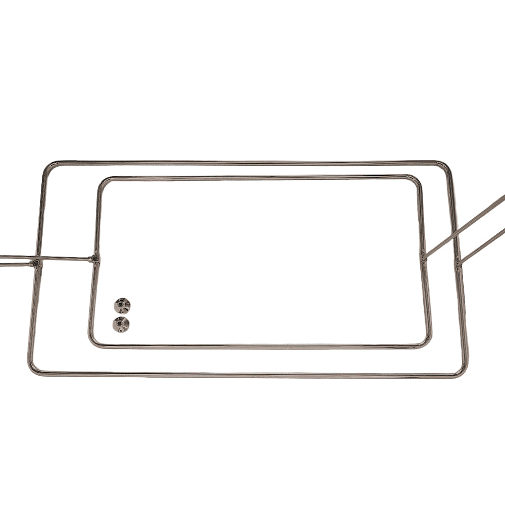 Strom Living Enclosure with Rectangular Shower Ring and 12" Wall Brace