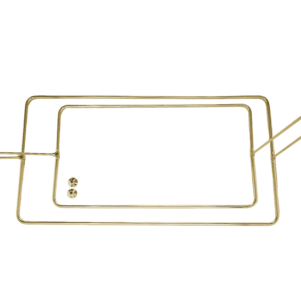 Strom Living Enclosure with Rectangular Shower Ring and 12" Wall Brace