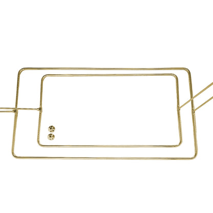 Strom Living Enclosure with Rectangular Shower Ring and 12" Wall Brace
