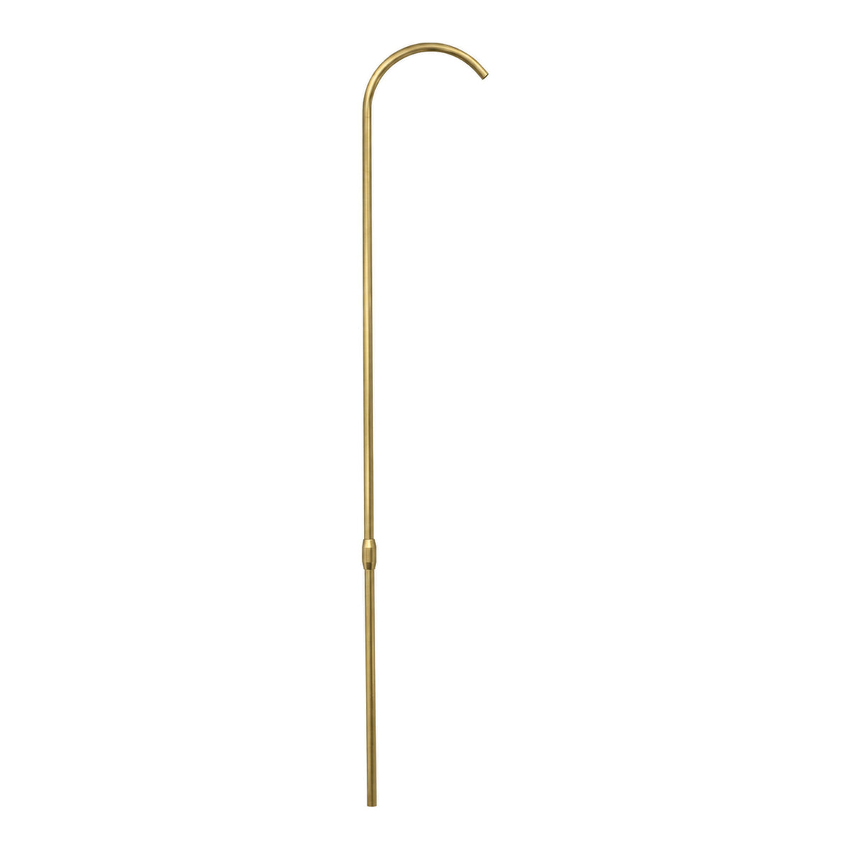 Strom Living 65" Gooseneck Riser  with Solid Brass in Satin Brass