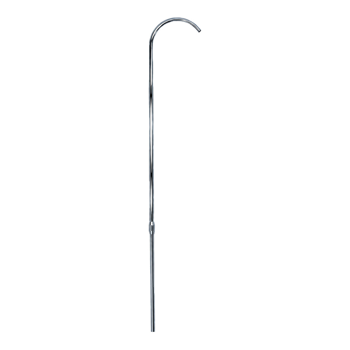 Strom Living 65" Gooseneck Riser  with Solid Brass in Chrome