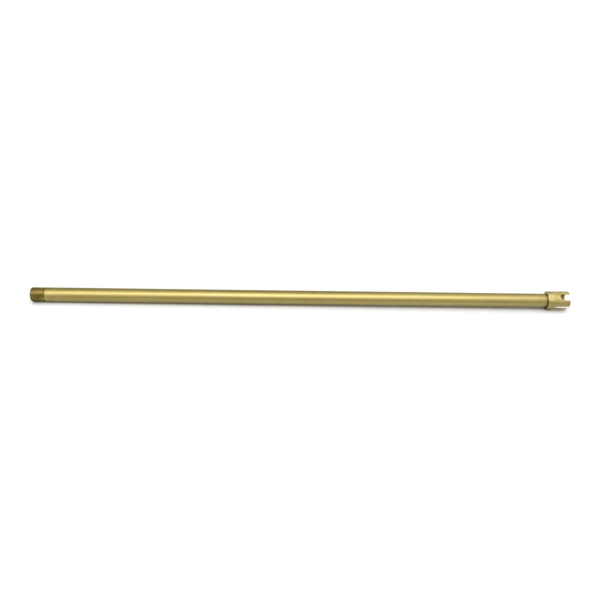 Riser Lower Part P0009L in Raw Brass