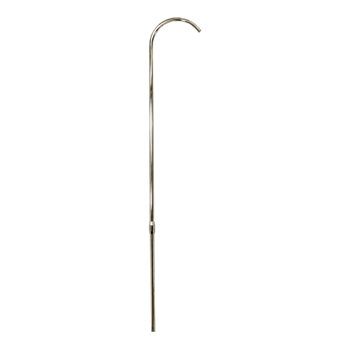 Strom Living 65" Gooseneck Riser  with Solid Brass in Polished Nickel