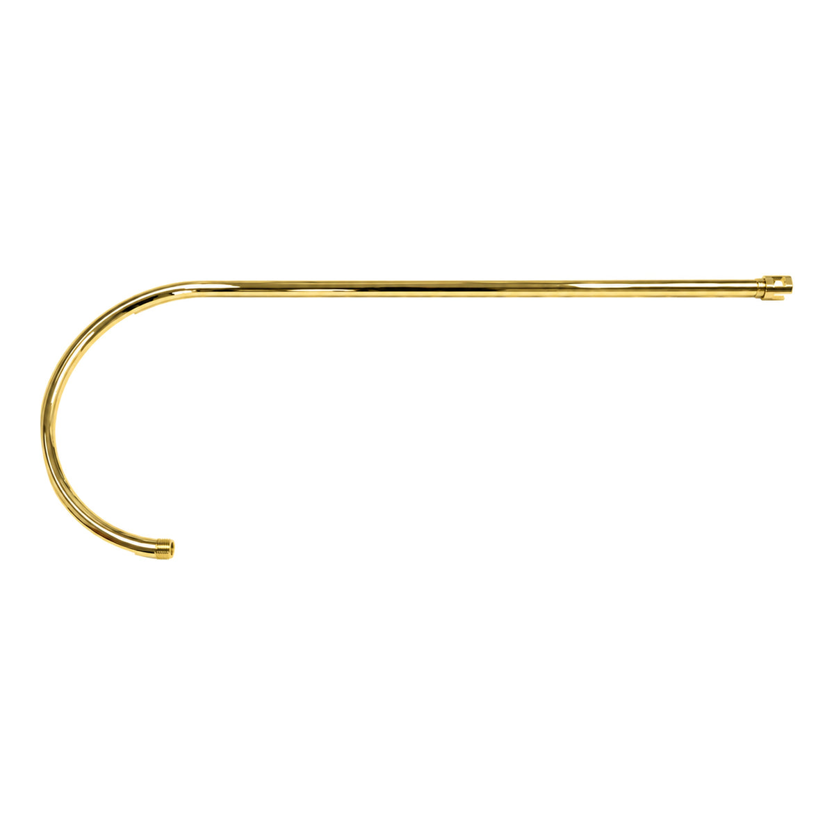 Riser Upper Part P0009U in Supercoat Brass / Polished Brass