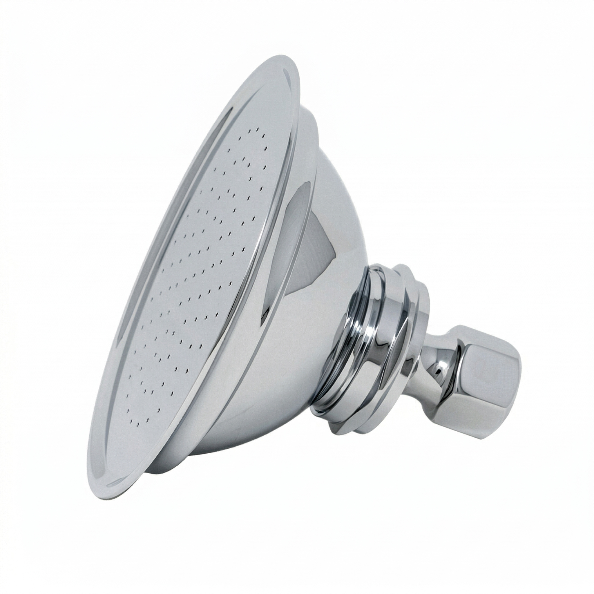 Strom Living Shower Head 4" Diameter with 1.75 GPM and Solid Brass Chrome - Shower Components