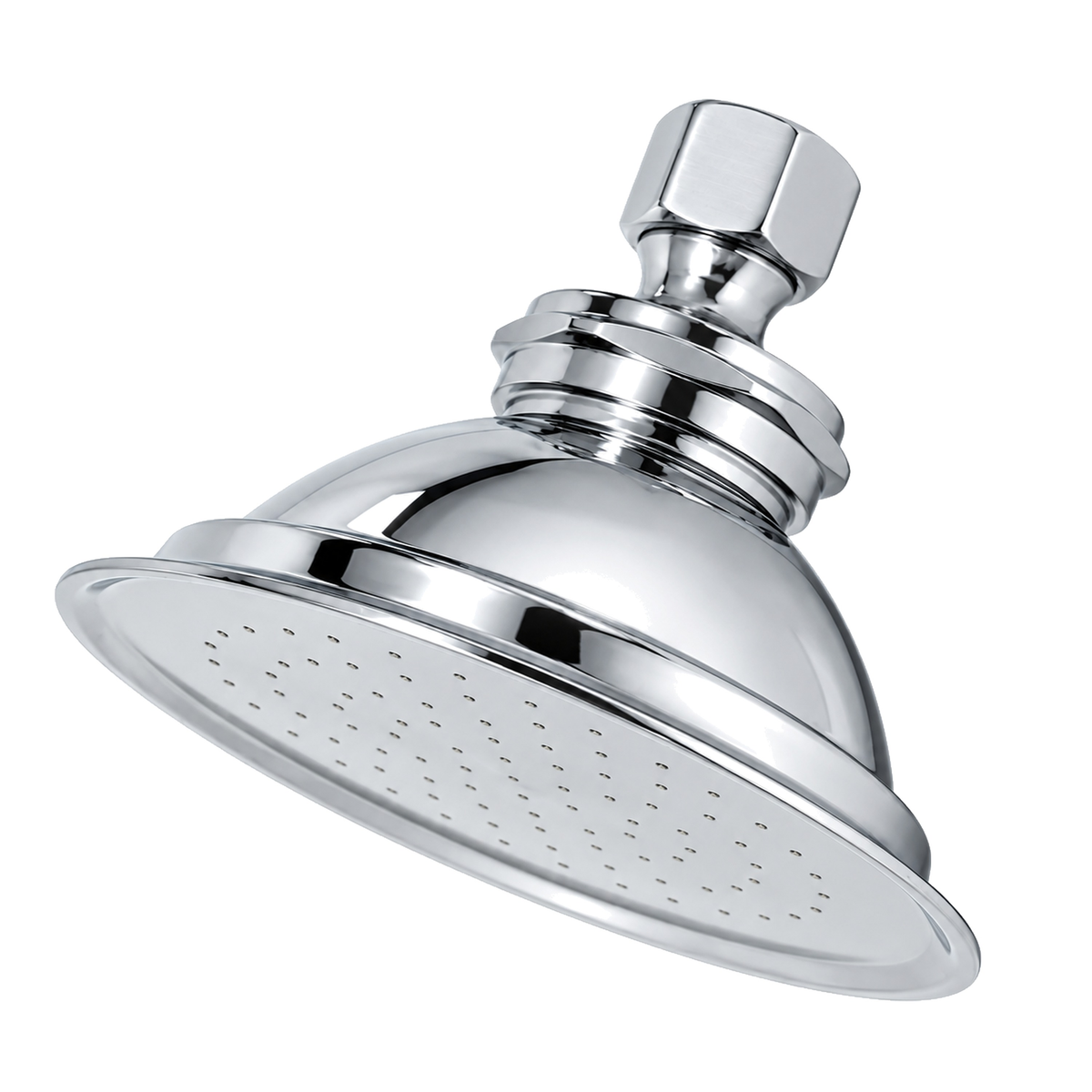 Strom Living Shower Head 4" Diameter with 1.75 GPM and Solid Brass in Chrome