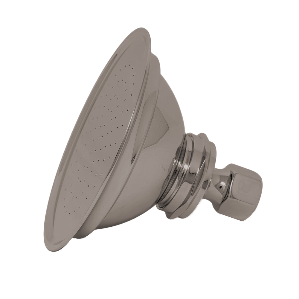 Strom Living Shower Head 4" Diameter with 1.75 GPM and Solid Brass - Shower Components