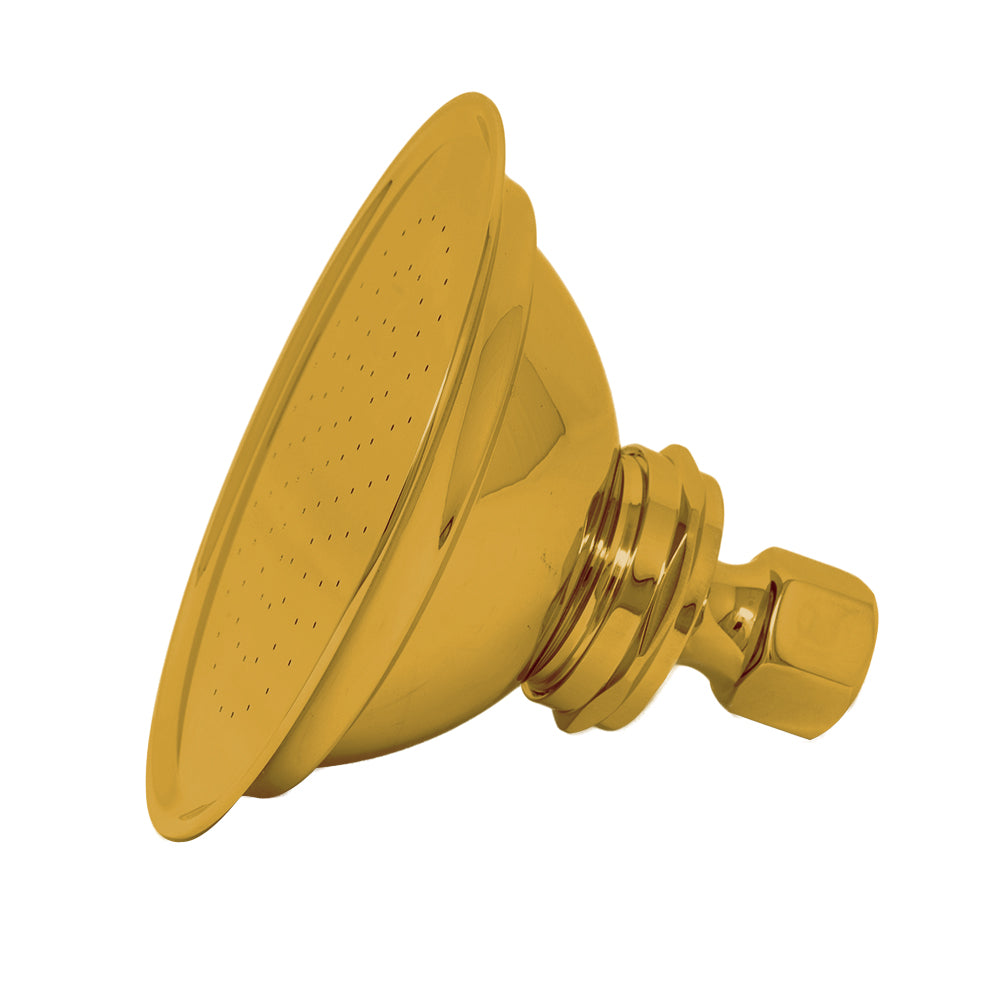 Strom Living Shower Head 4" Diameter with 1.75 GPM and Solid Brass - Shower Components