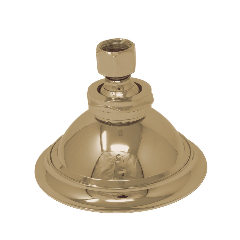 Strom Living Shower Head 4" Diameter with 1.75 GPM and Solid Brass