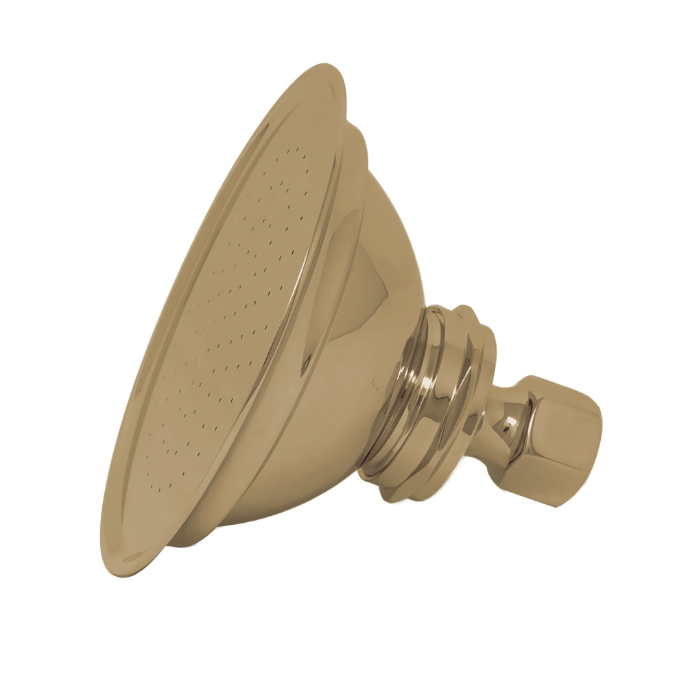 Strom Living Shower Head 4" Diameter with 1.75 GPM and Solid Brass - Shower Components