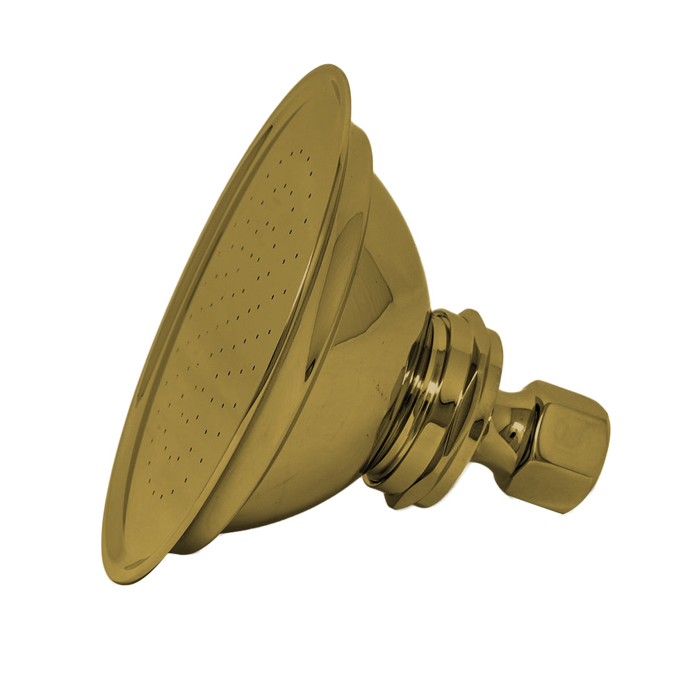 Strom Living Shower Head 4" Diameter with 1.75 GPM and Solid Brass - Shower Components