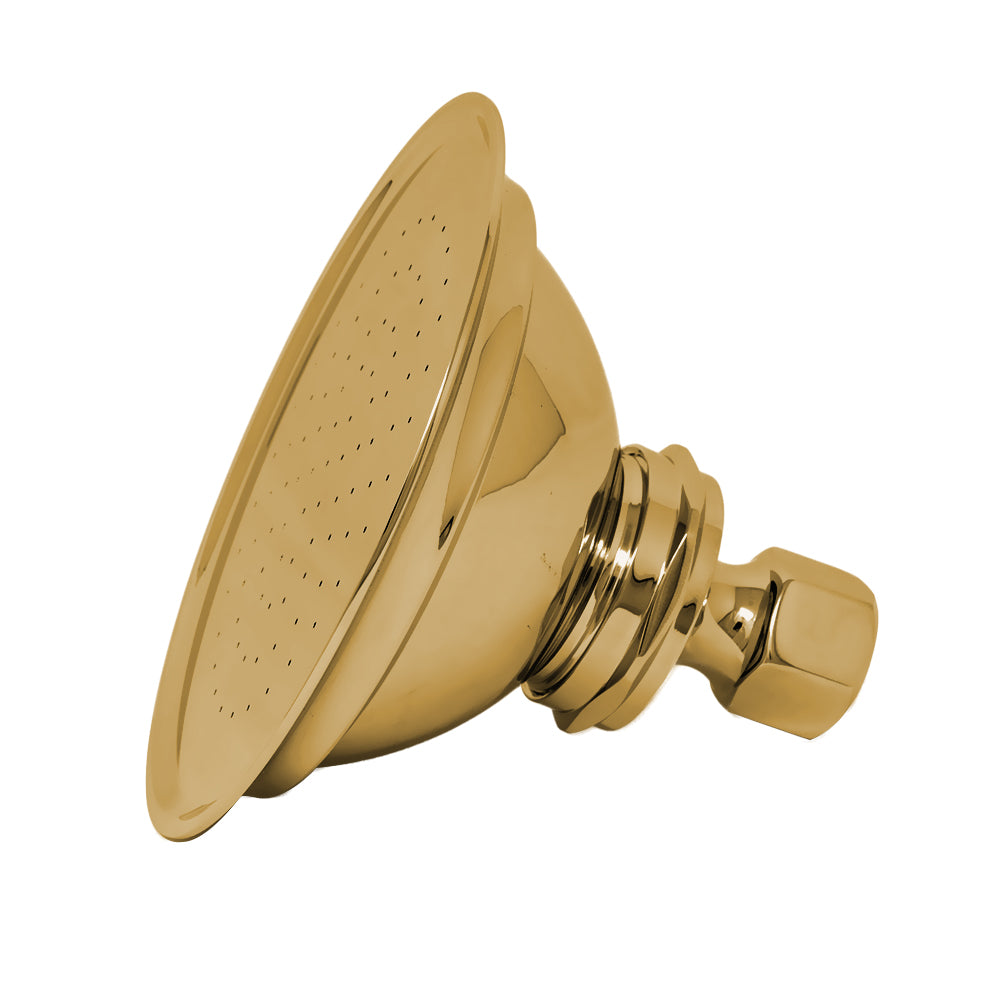 Strom Living Shower Head 4" Diameter with 1.75 GPM and Solid Brass - Shower Components