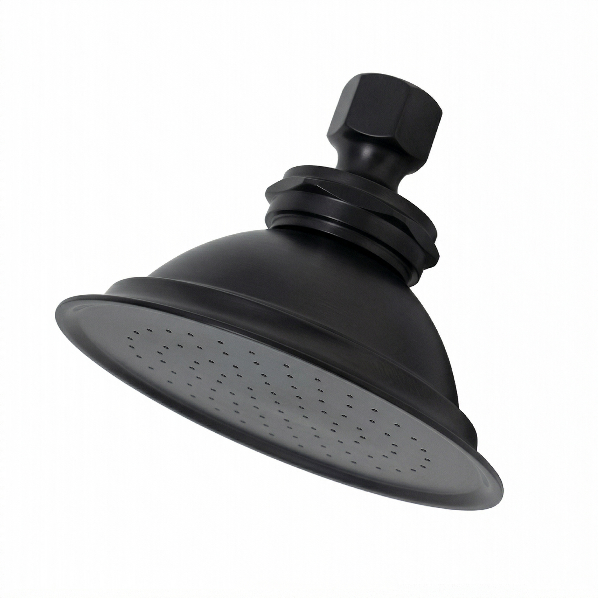 Strom Living Shower Head 4" Diameter with 1.75 GPM and Solid Brass Oil Rubbed Bronze - Shower Components