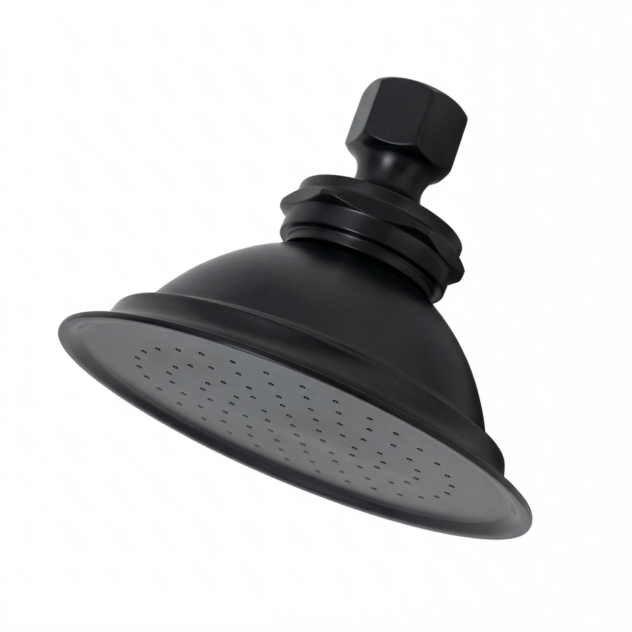 Strom Living Shower Head 4" Diameter with 1.75 GPM and Solid Brass Oil Rubbed Bronze - Shower Components