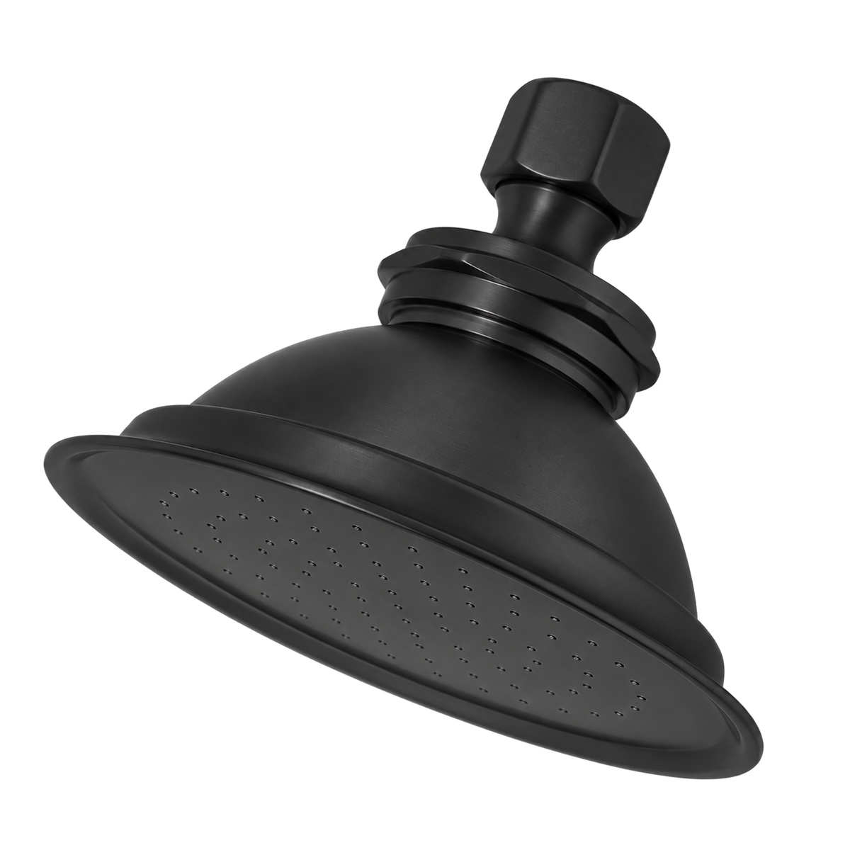 Strom Living Shower Head 4" Diameter with 1.75 GPM and Solid Brass in Oil Rubbed Bronze