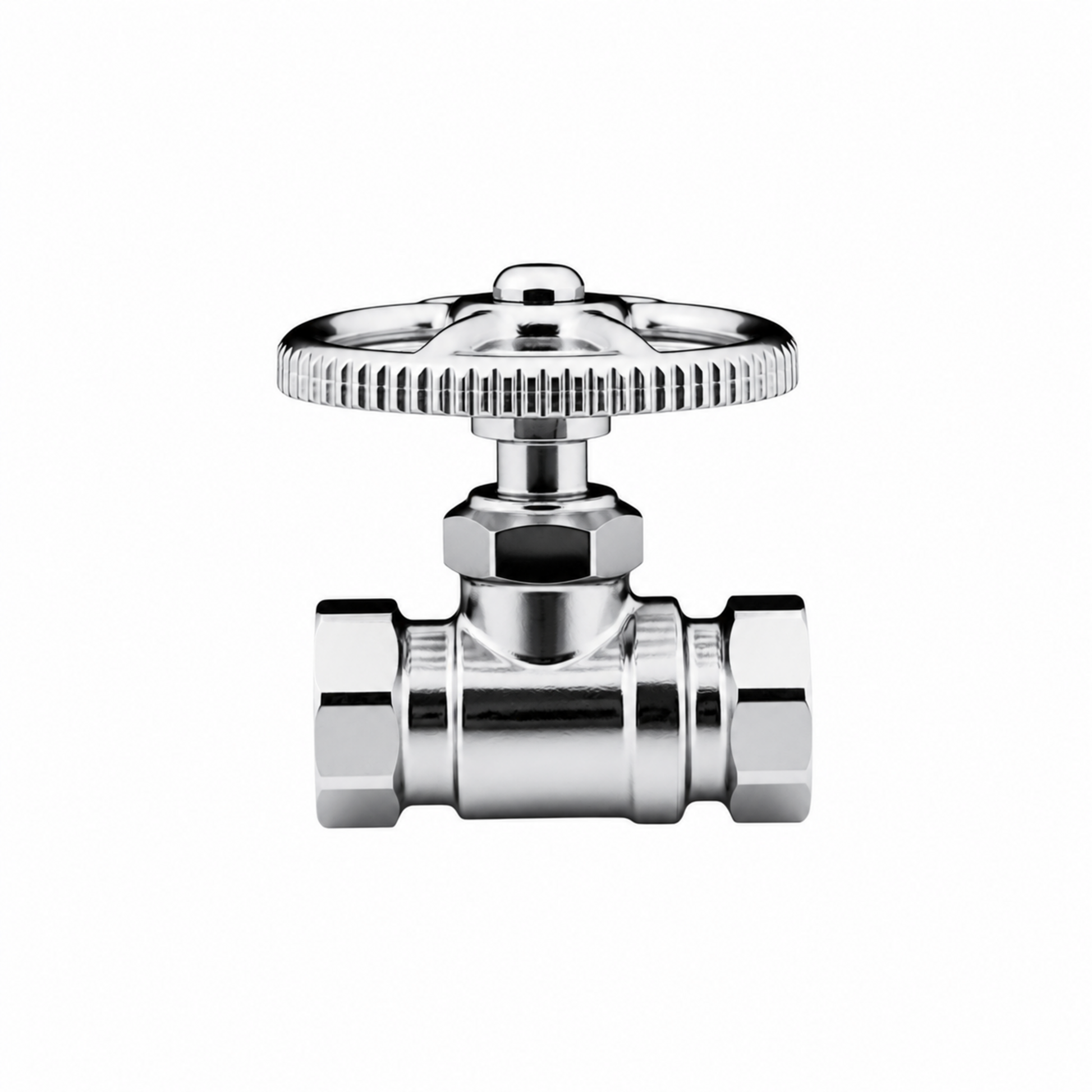 Straight Stop Shutoff Valve P0055 | Strom Living Chrome - Plumbing Parts