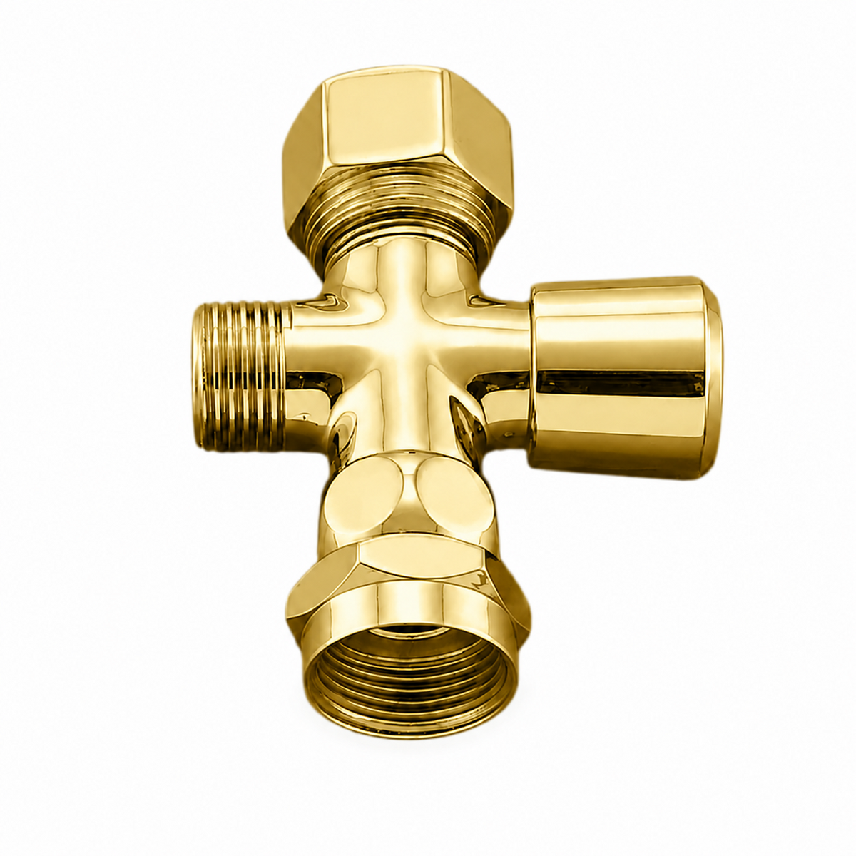 Diverter Valve and Nuts Kit P0068KIT | Strom Living Polished Brass - Shower Components