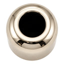 Strom Living over plates Escutcheon with 0.5" Hole and Solid Brass in Polished Nickel