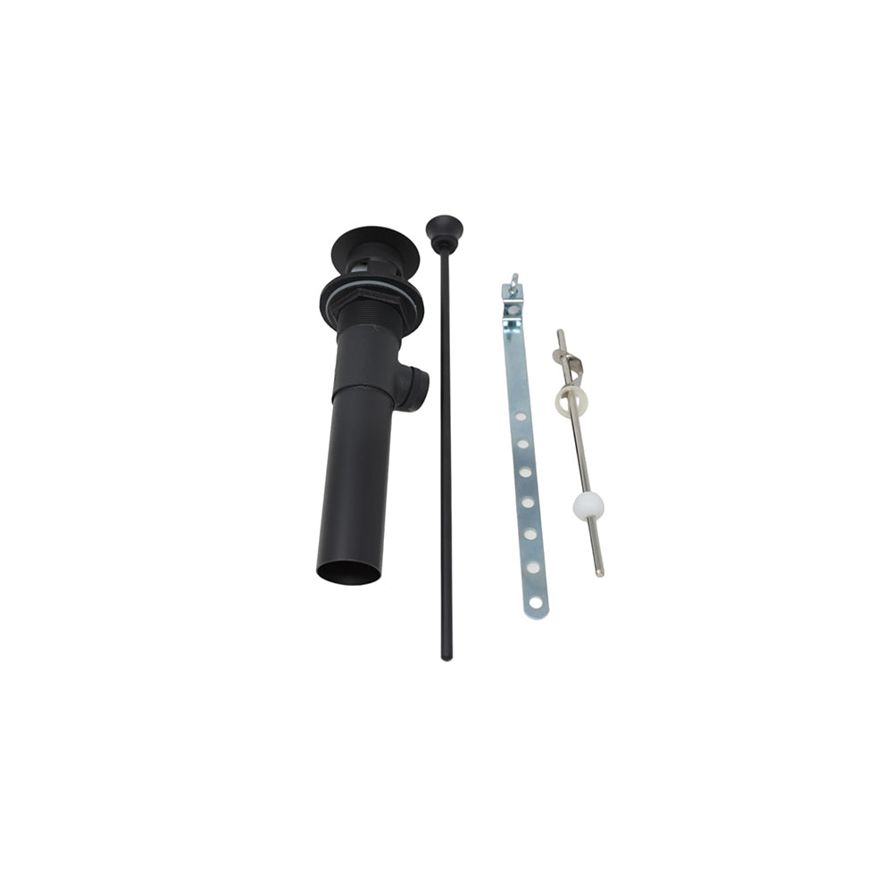 Strom Living Lavatory Pop-Up Drain with Solid Brass and 1.25" Tube Drain - Sink Components