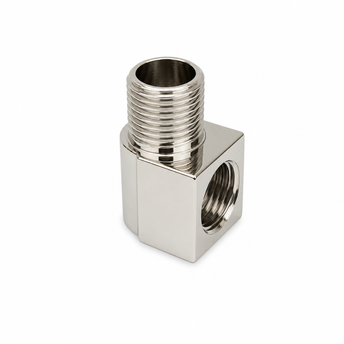 Strom Living 90 Degree Brace Elbow for Shower Enclosures Polished Nickel - Plumbing Parts