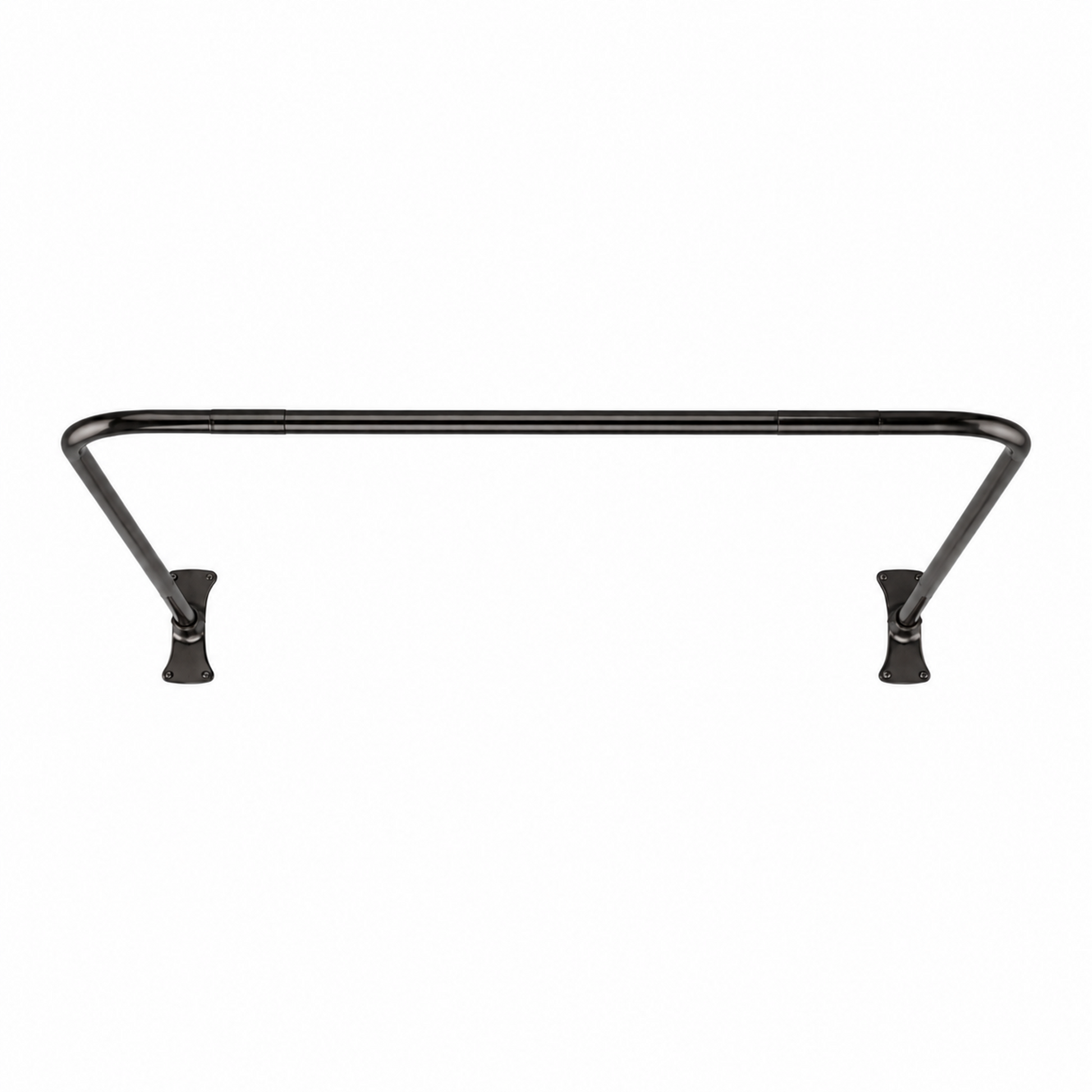C Ring Shower Rod Enclosure, Solid Brass, and 36" Brace P0092 | Strom Living Oil Rubbed Bronze - Shower Components