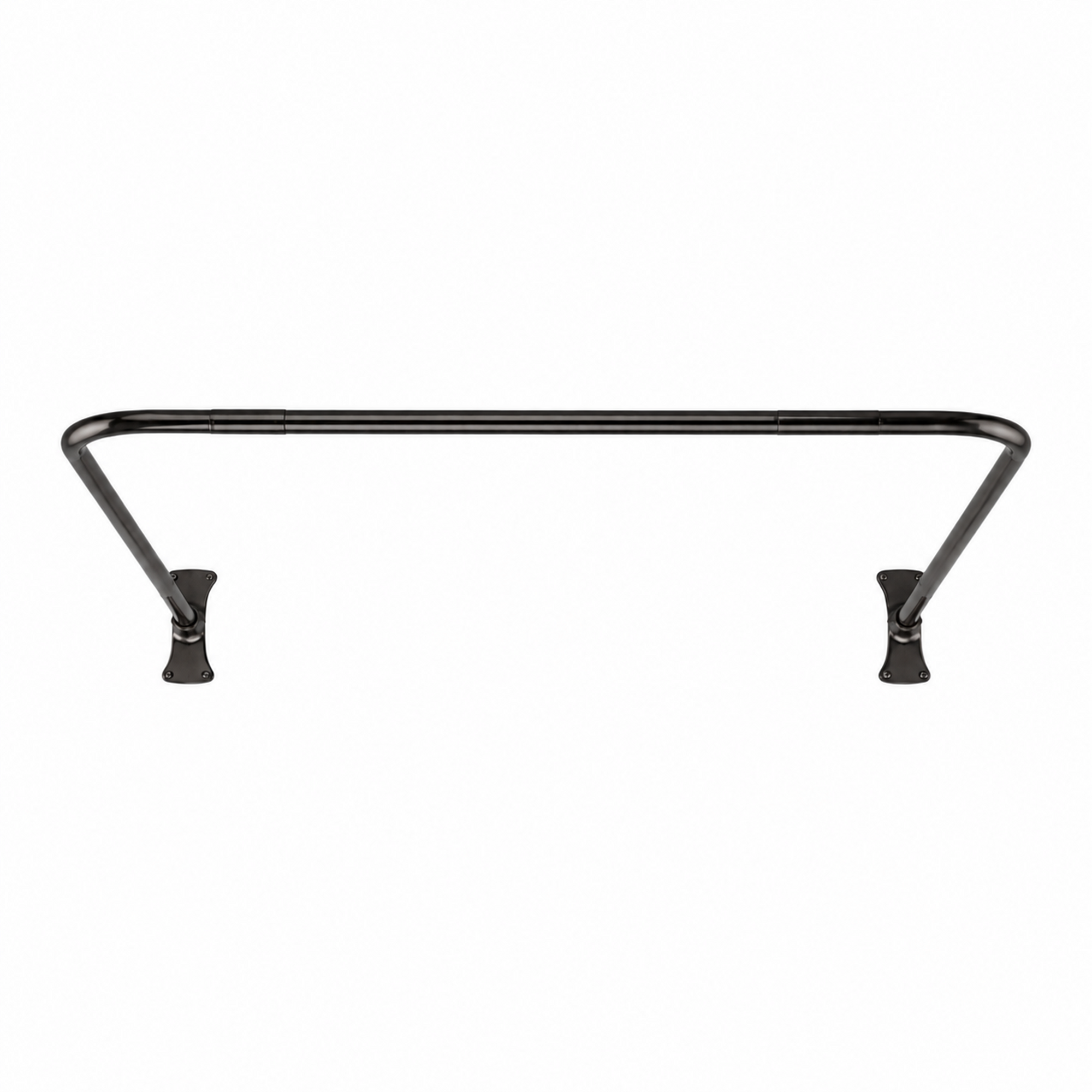 C Ring Shower Rod Enclosure, Solid Brass, and 36" Brace P0092 | Strom Living Oil Rubbed Bronze - Shower Components