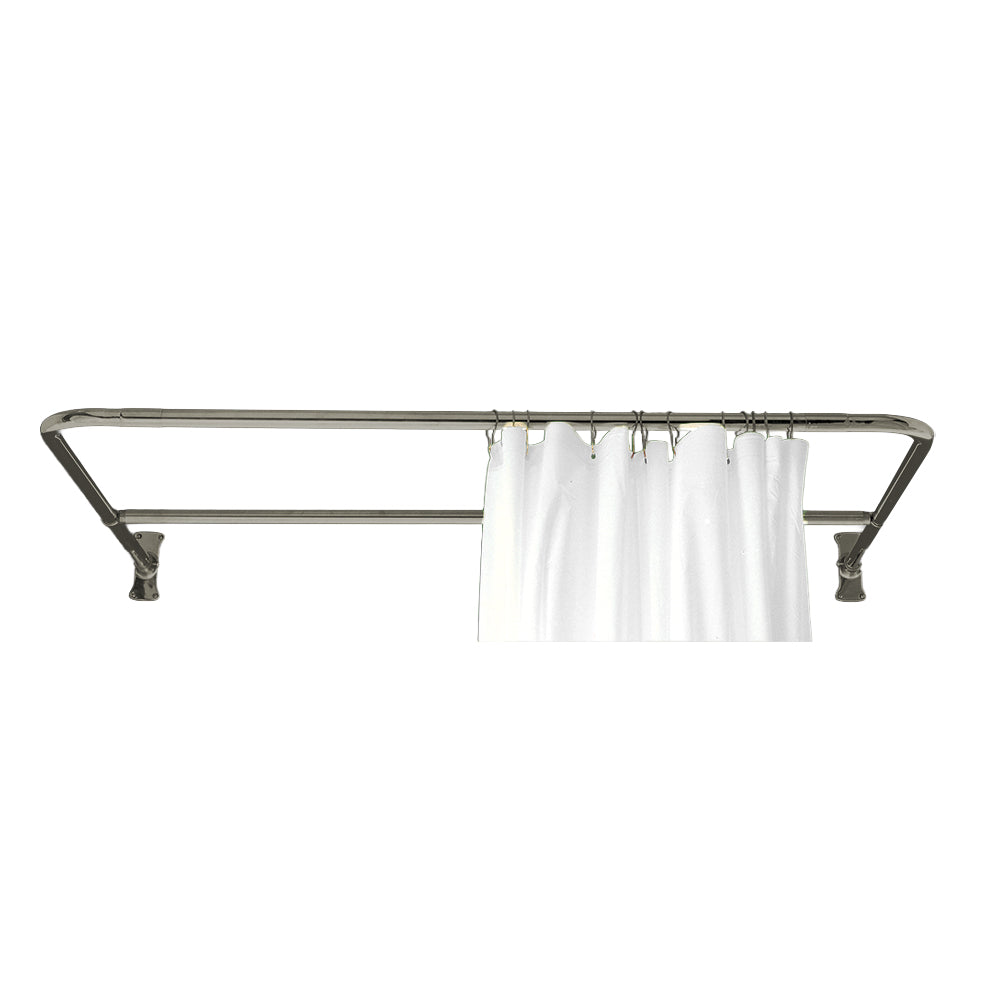 Strom Living Enclosure with D Ring Shower Package, L Shaped Bar and Wall Bracket - Shower Components