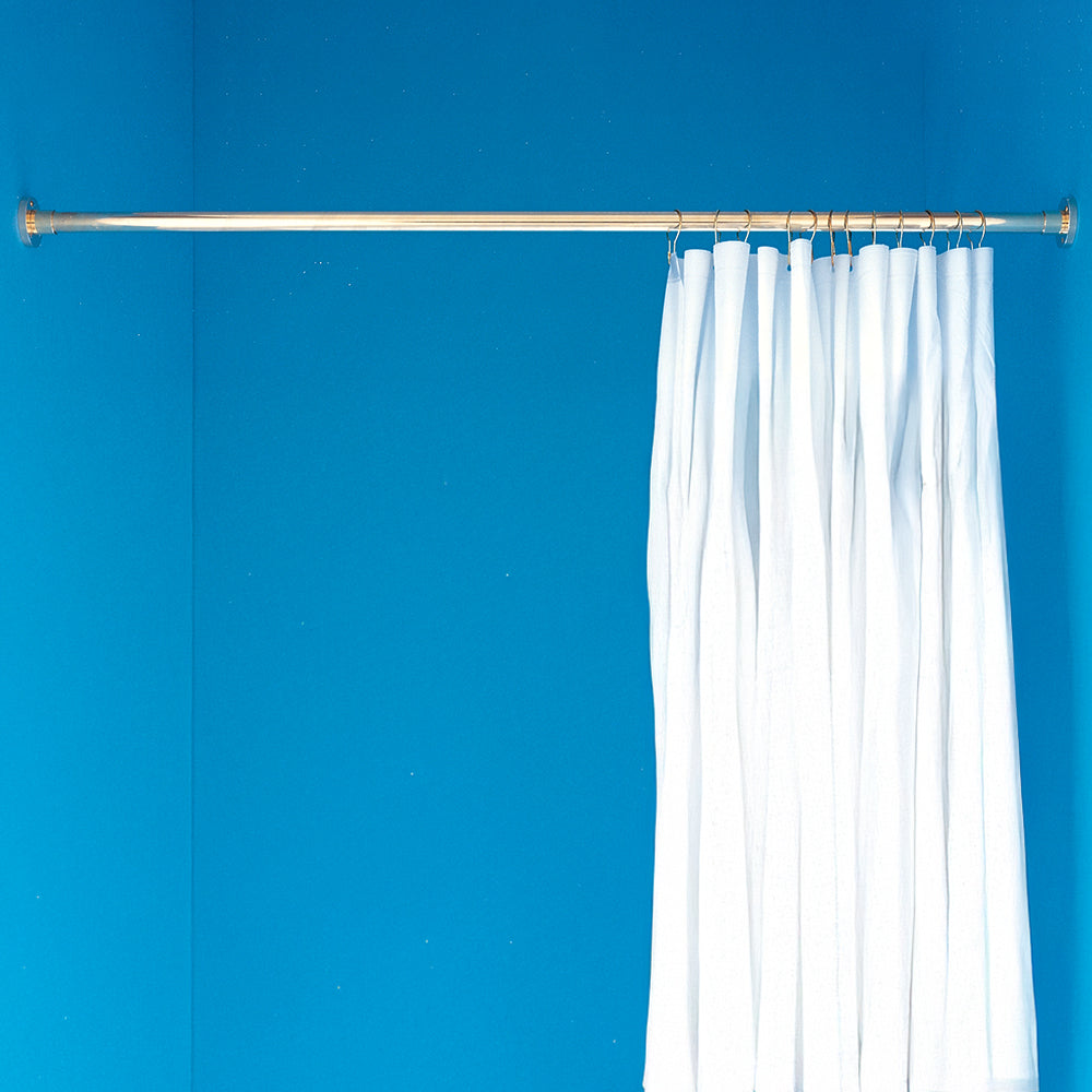 Strom Living Enclosure with Shower Rod Package and Solid Brass - Shower Components