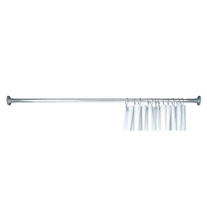 Strom Living Enclosure with Shower Rod Package and Solid Brass