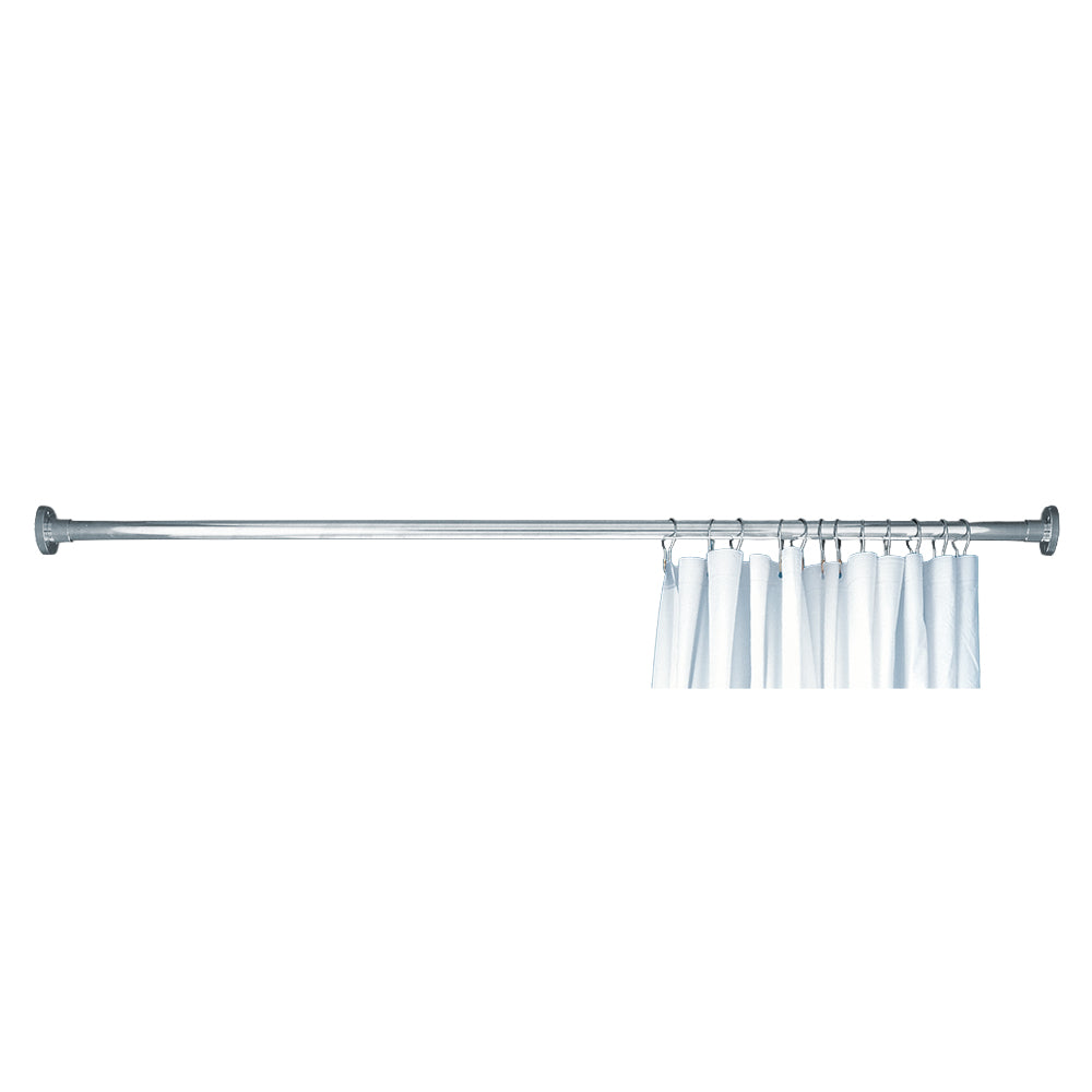 Strom Living Enclosure with Shower Rod Package and Solid Brass Chrome - Shower Components