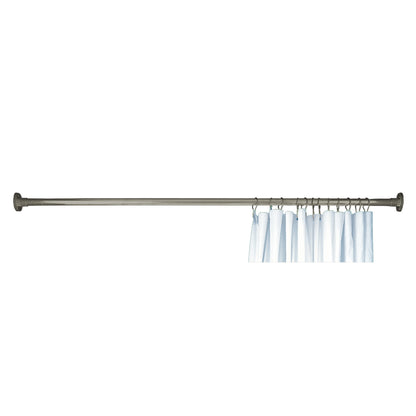 Strom Living Enclosure with Shower Rod Package and Solid Brass