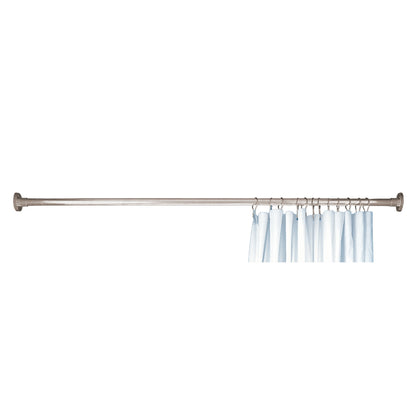 Strom Living Enclosure with Shower Rod Package and Solid Brass