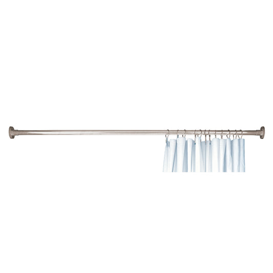 Strom Living Enclosure with Shower Rod Package and Solid Brass