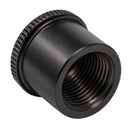 Escutcheon Nut P0100R in Oil Rubbed Bronze / Satin Black