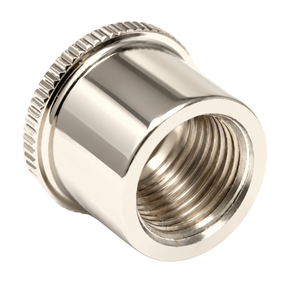 Escutcheon Nut P0100R in Polished Nickel