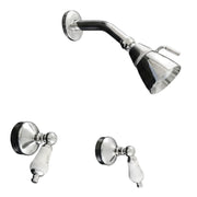 Sacramento In-Wall Shower Set With Handle Lever for Hot/Cold and Solid Brass Construction P0112 | Strom Living