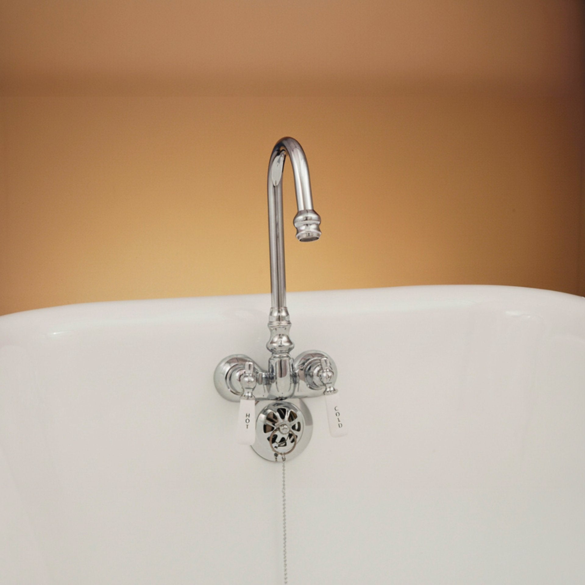Tub Faucet with Gooseneck Spout P0126 | Strom Living - Tub Fillers