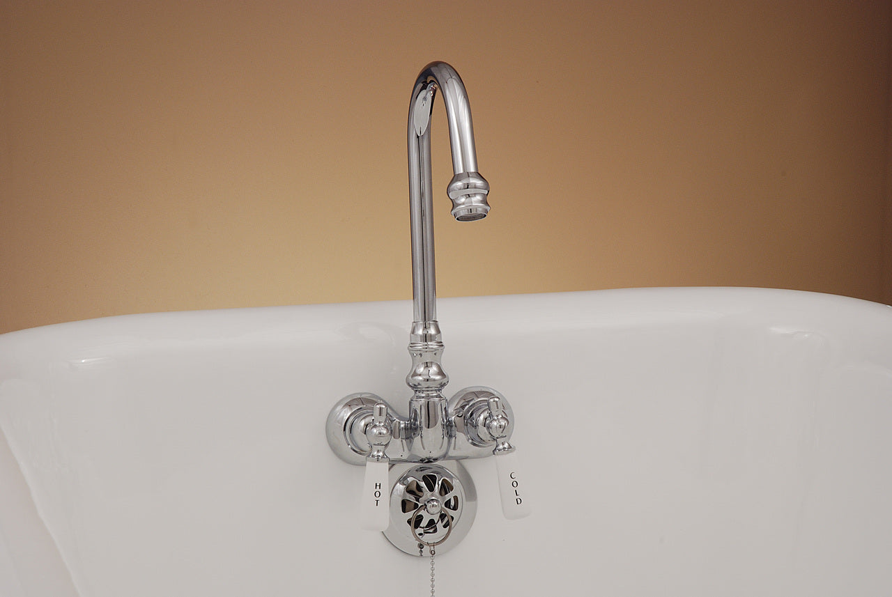 Tub Faucet with Gooseneck Spout P0126 | Strom Living