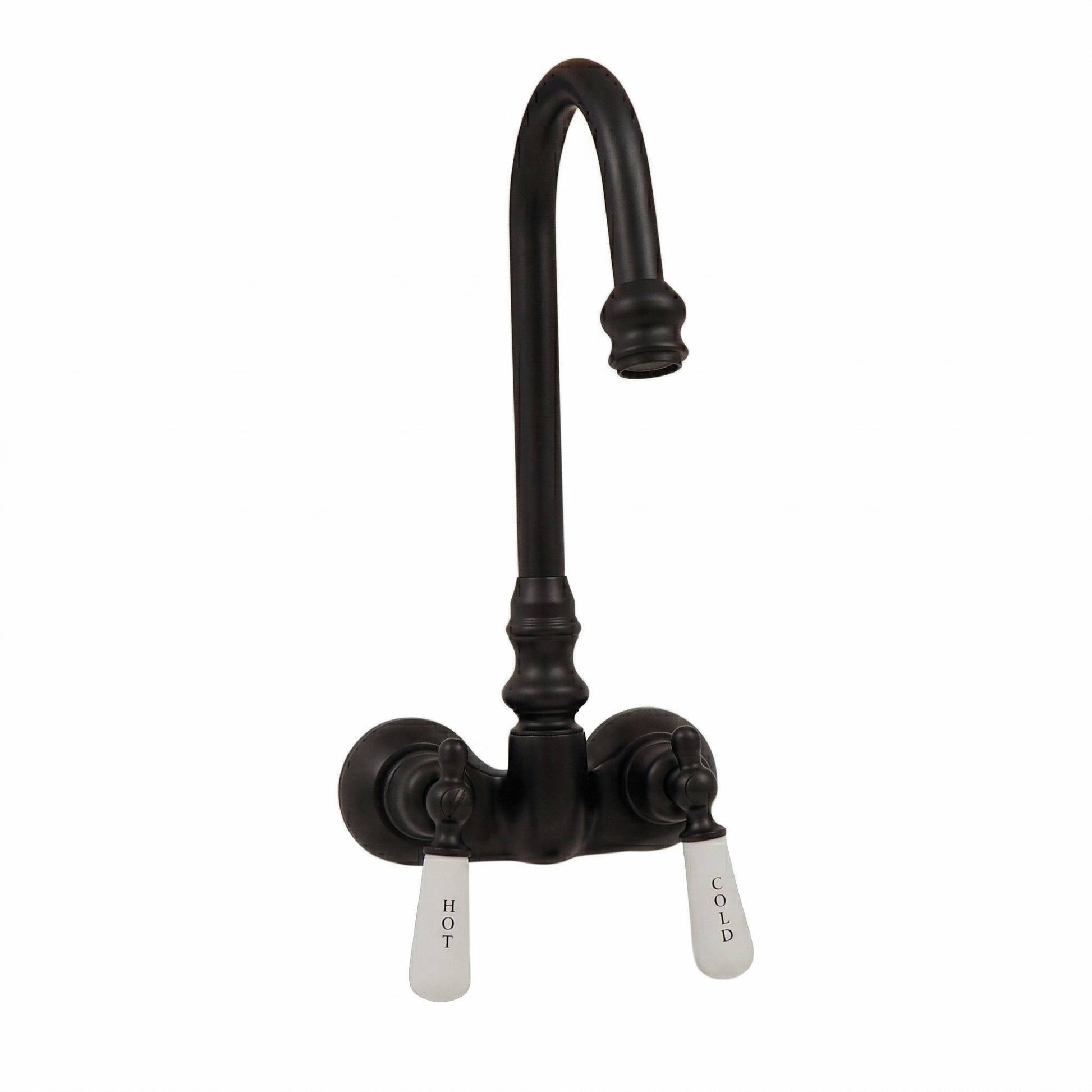 Tub Faucet with Gooseneck Spout P0126 | Strom Living Oil Rubbed Bronze - Tub Fillers