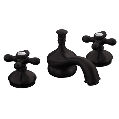 Strom Living Sacramento Sink Faucet with Cross Handles, 5" Spout Extension and Valves