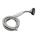 Strom Living Porcelain Handheld Shower with Handheld Shower Hose and Vacuum Breaker Chrome Complete Set - Shower Components