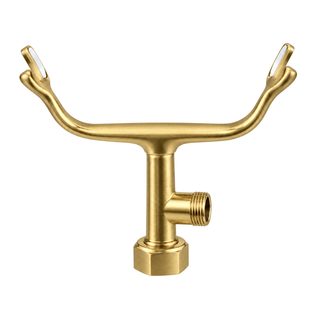 Handshower Inlet Bracket P0144I in Satin Brass