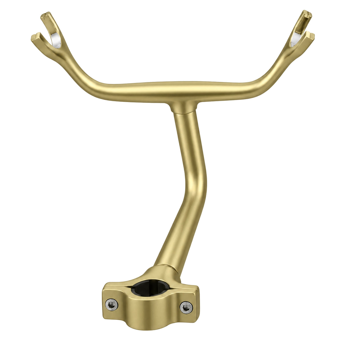 Handshower Riser Bracket P0144R in Raw Brass
