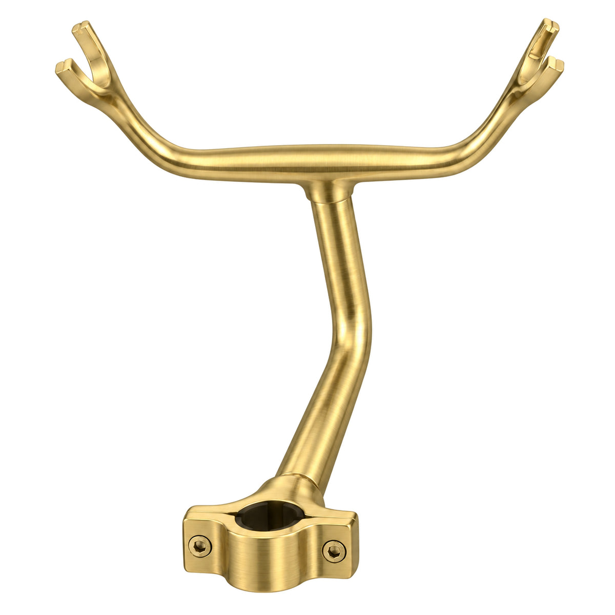 Handshower Riser Bracket P0144R in Satin Brass